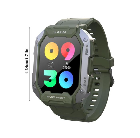 AurenMax Rock - Smartwatch à Prova D'água e Impactos + Pulseira Extra