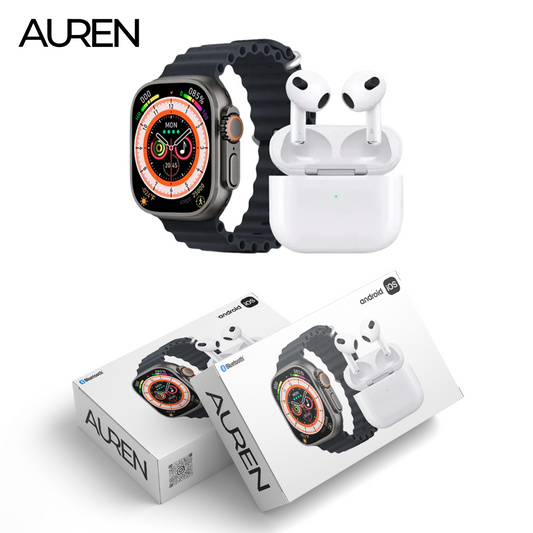 Combo AurenPods 4 + Auren S9 Max - Compre 1 e Leve 2